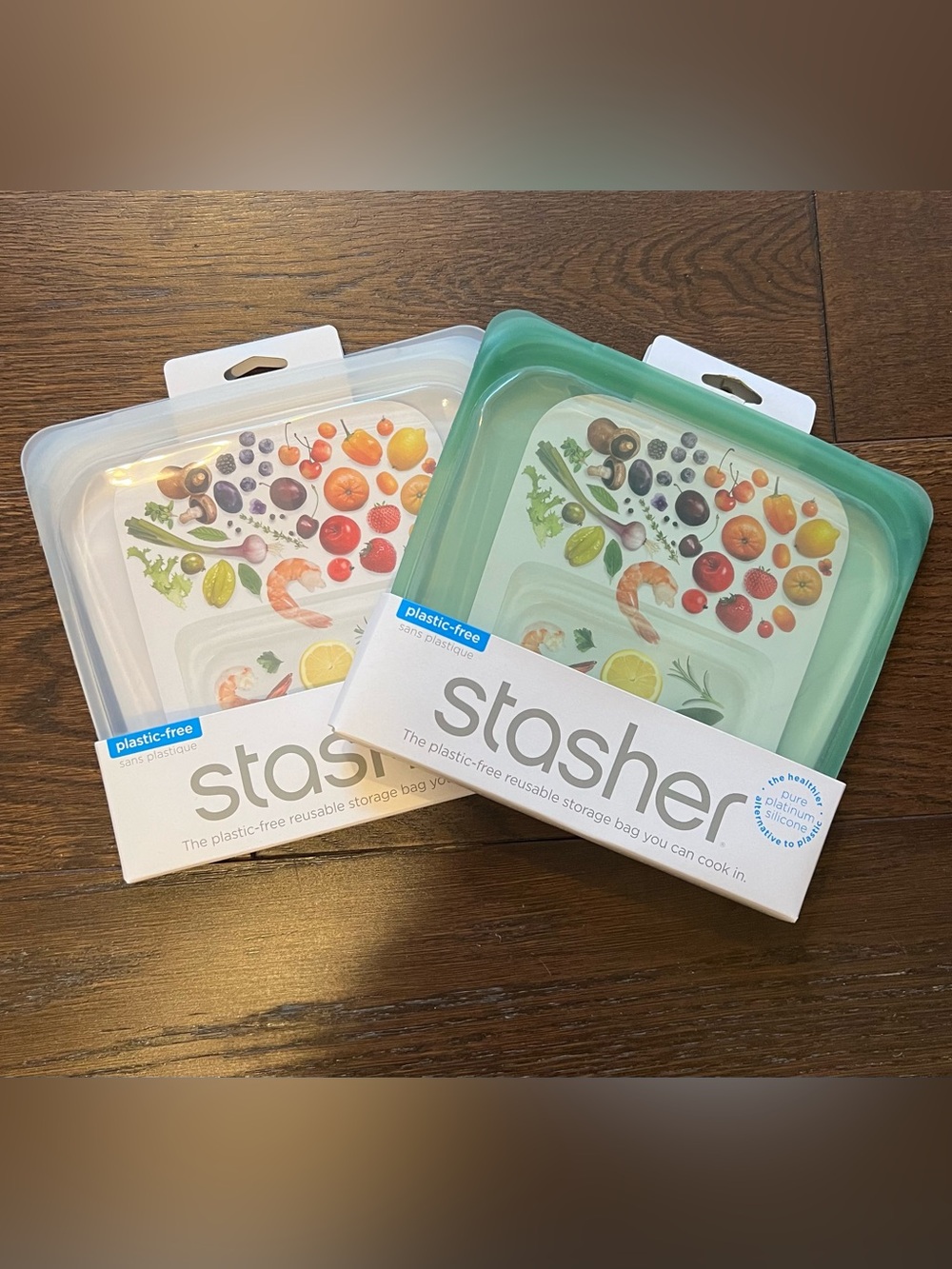 Stasher Sandwich Bags x2